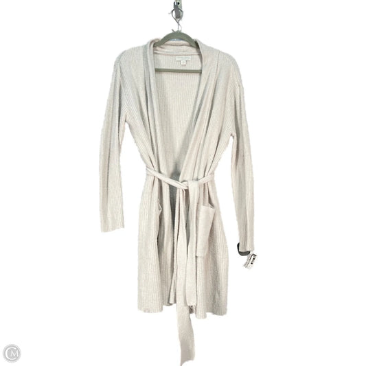 Sweater Cardigan By Barefoot Dreams In Grey, Size: M