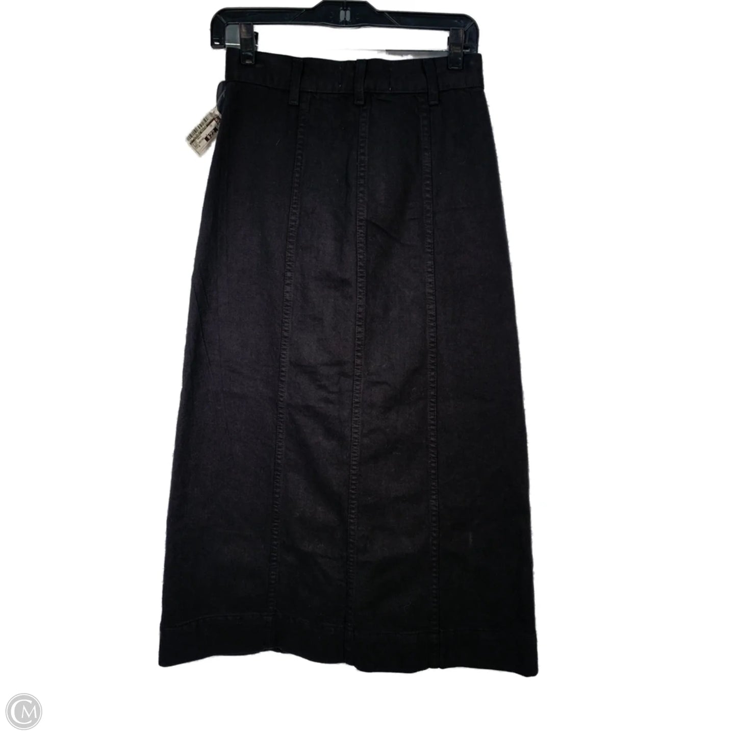 Skirt Maxi By Clothes Mentor In Black, Size: 0