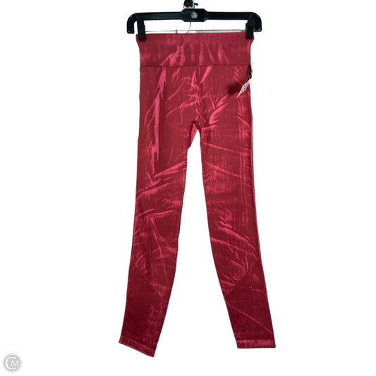 Athletic Leggings By Lululemon In Pink & Red, Size: S