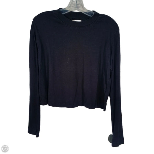 Top Long Sleeve Basic By Velvet By Graham & Spencer In Black, Size: M