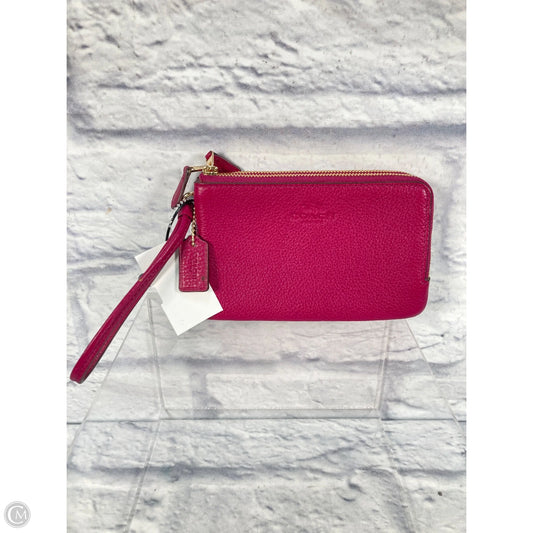 Wristlet Designer By Coach, Size: Medium