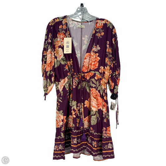 Swimwear Cover-up By Maaji In Orange & Purple, Size: S