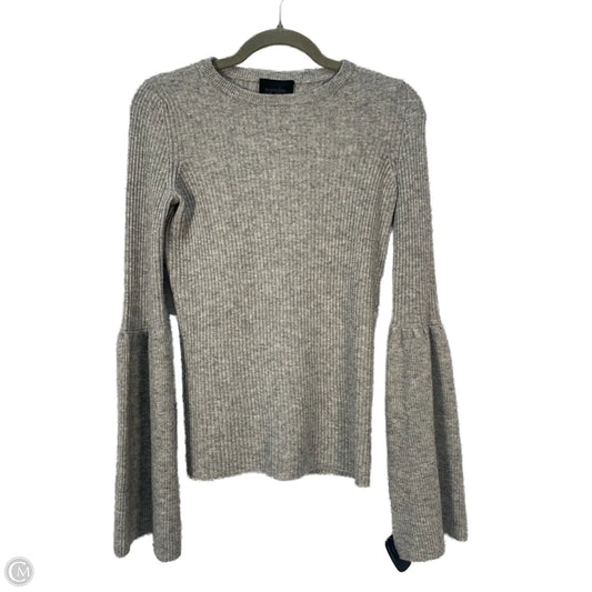 Sweater Cashmere By Clothes Mentor In Grey, Size: S