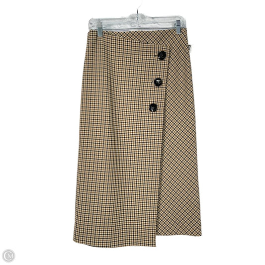 Skirt Maxi By Zara Women In Black & Brown, Size: 4