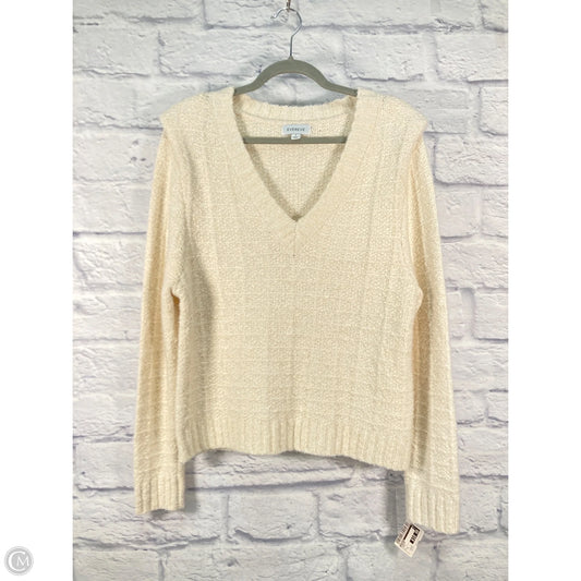 Sweater By Evereve In Cream, Size: S