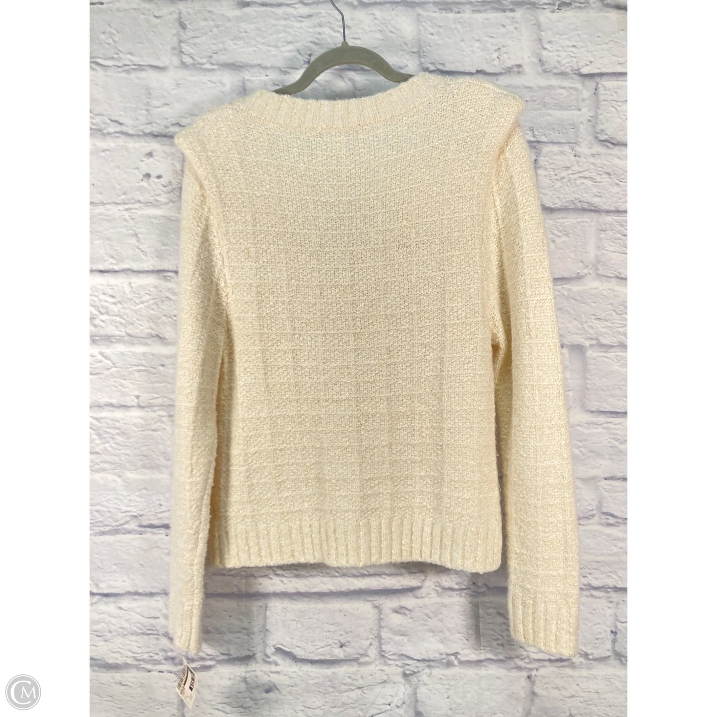 Sweater By Evereve In Cream, Size: S