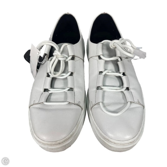 Shoes Sneakers By Eileen Fisher In White, Size: 6.5
