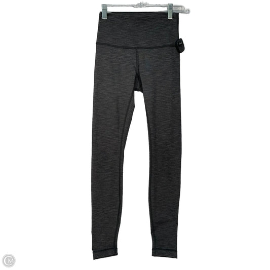 Athletic Leggings By Lululemon In Grey, Size: S