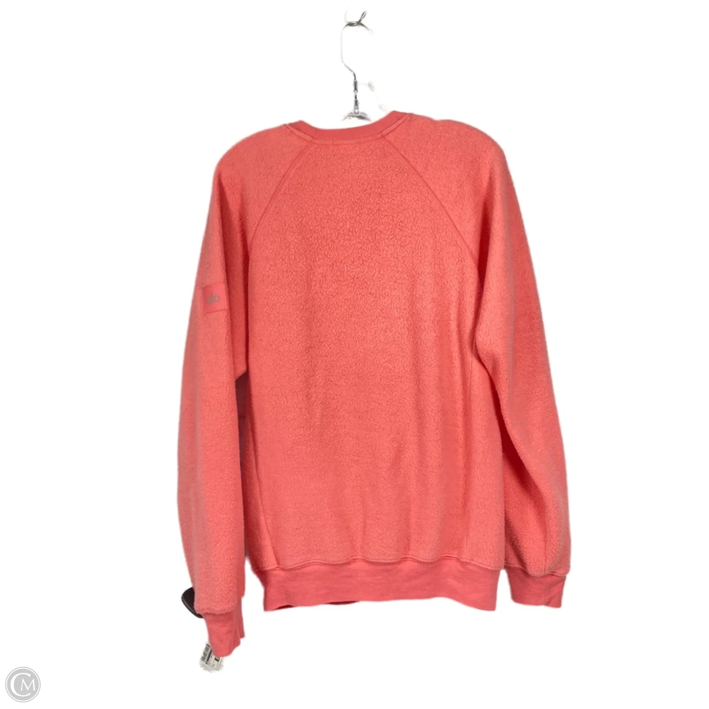 Athletic Sweatshirt Crewneck By Alo In Pink, Size: M