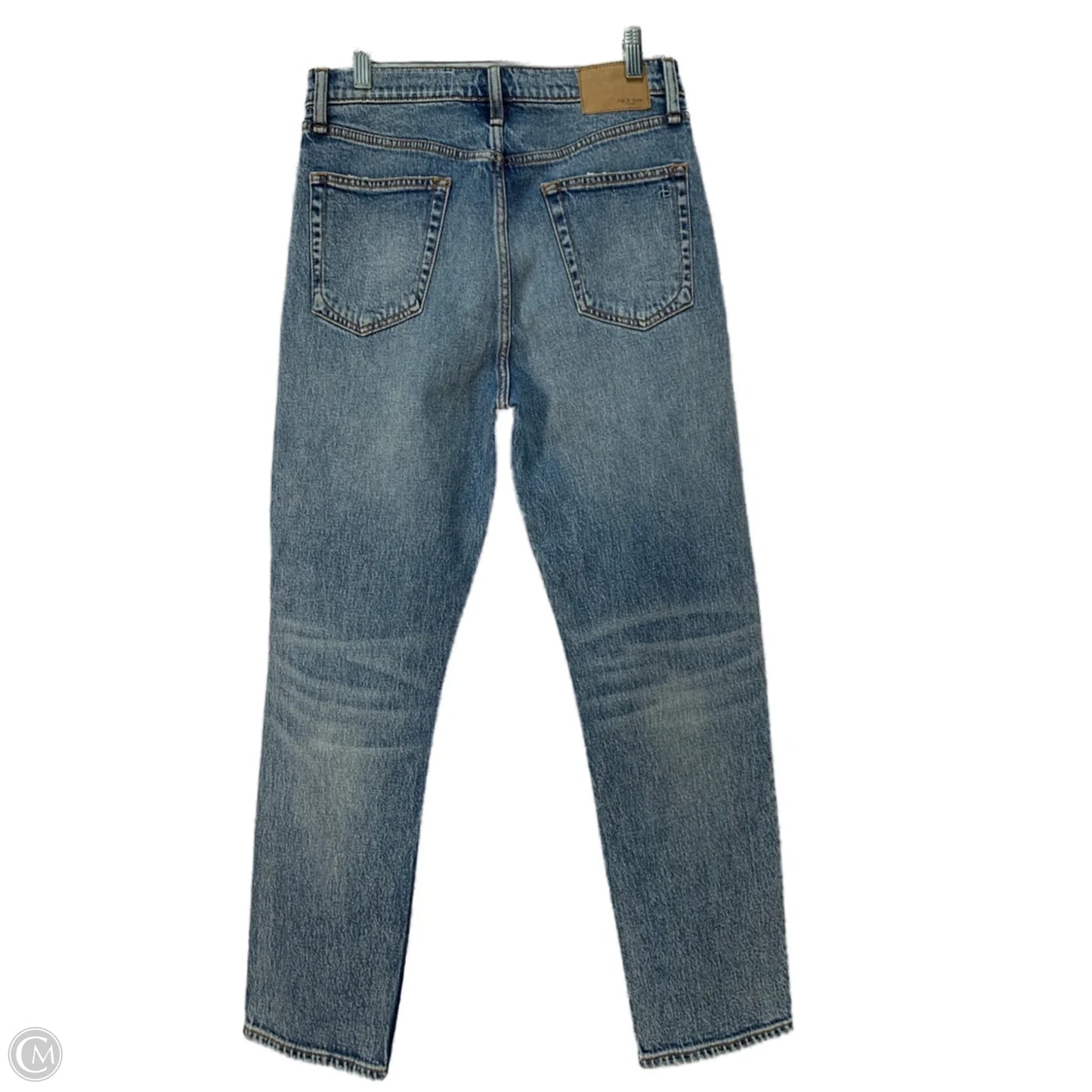 Jeans Straight By Rag And Bone In Blue, Size: 6