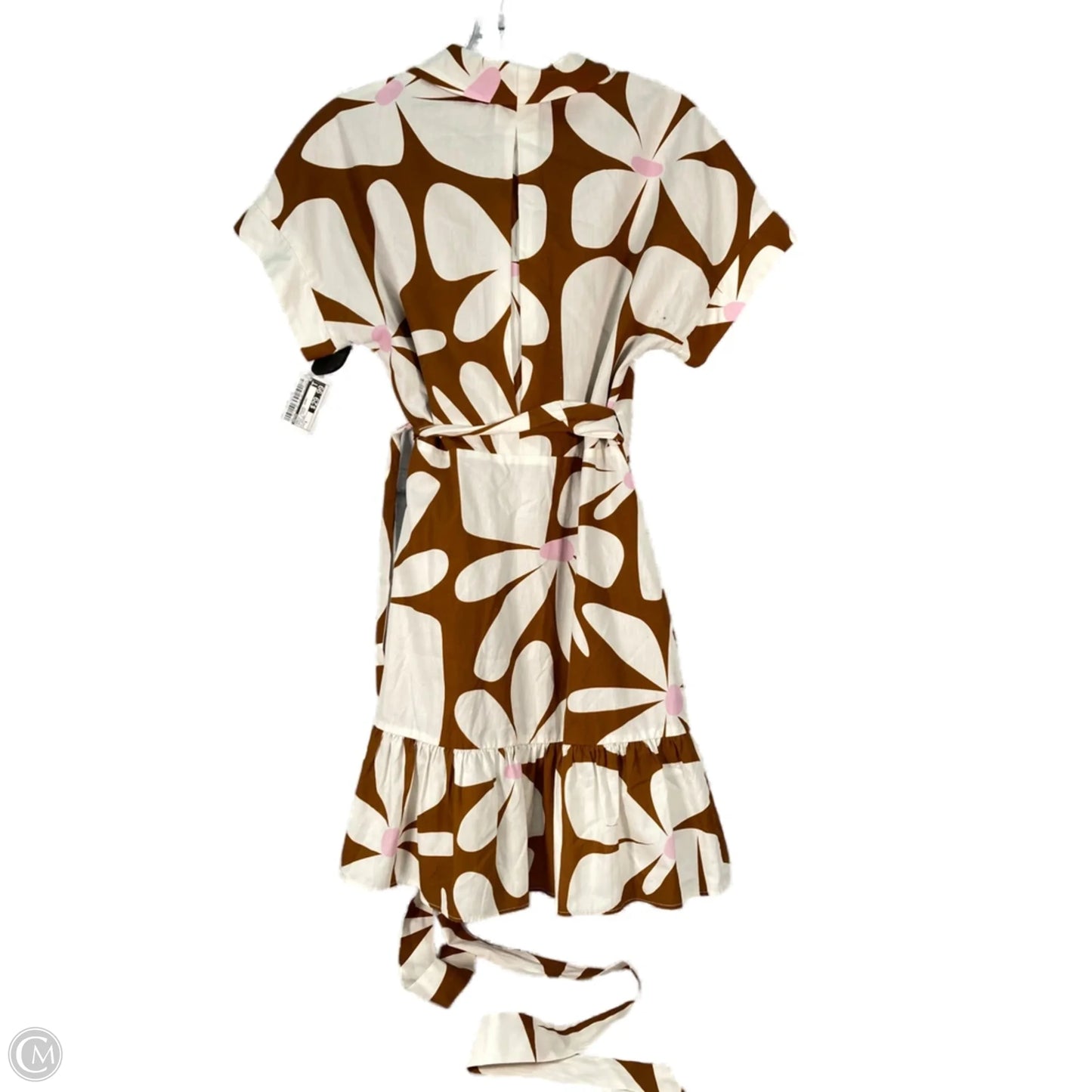 Dress Casual Short By Hutch In Brown & Cream, Size: S