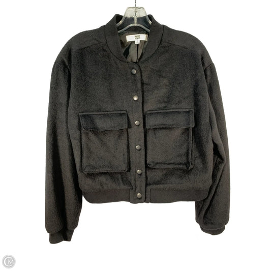 Jacket Shirt By Madden Nyc In Black, Size: L