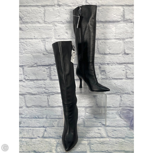 Boots Mid-calf Heels By Gianni Bini In Black, Size: 7