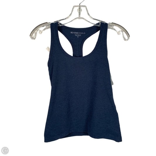 Athletic Tank Top By Beyond Yoga In Blue, Size: Xs