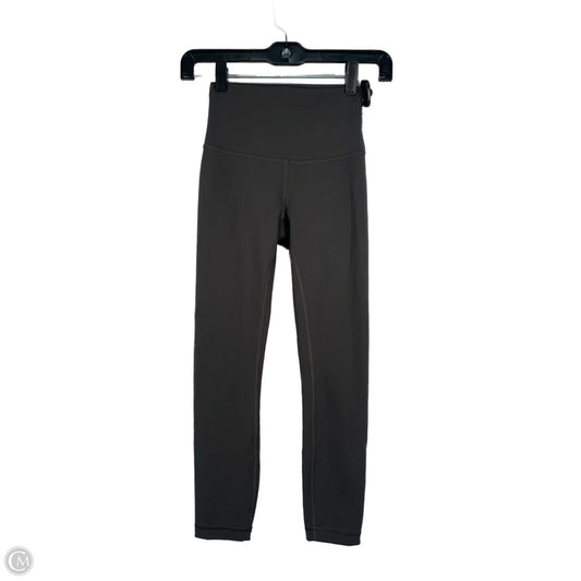 Athletic Leggings By Lululemon In Black, Size: Xs