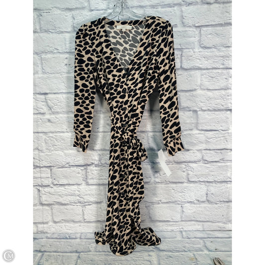 Dress Casual Short By Loft In Black & Brown, Size: Xsp