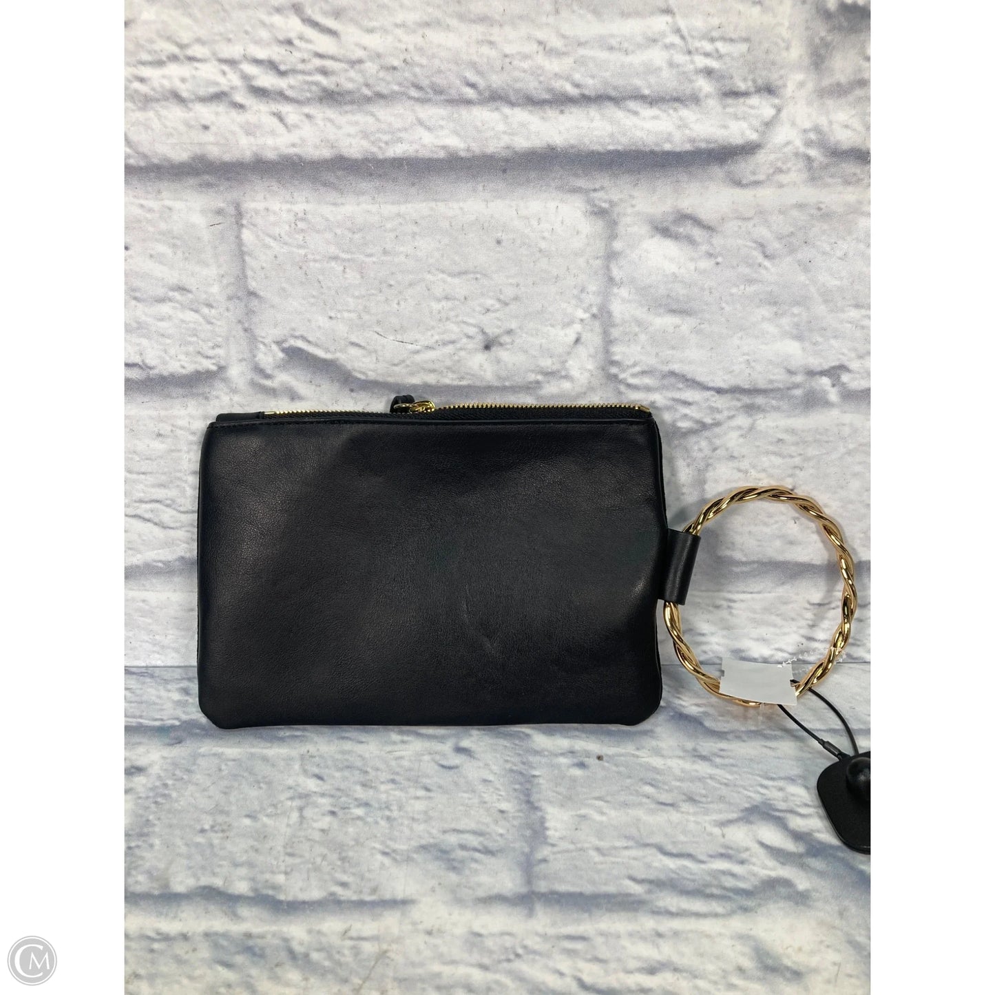 Clutch Leather By Clothes Mentor, Size: Medium