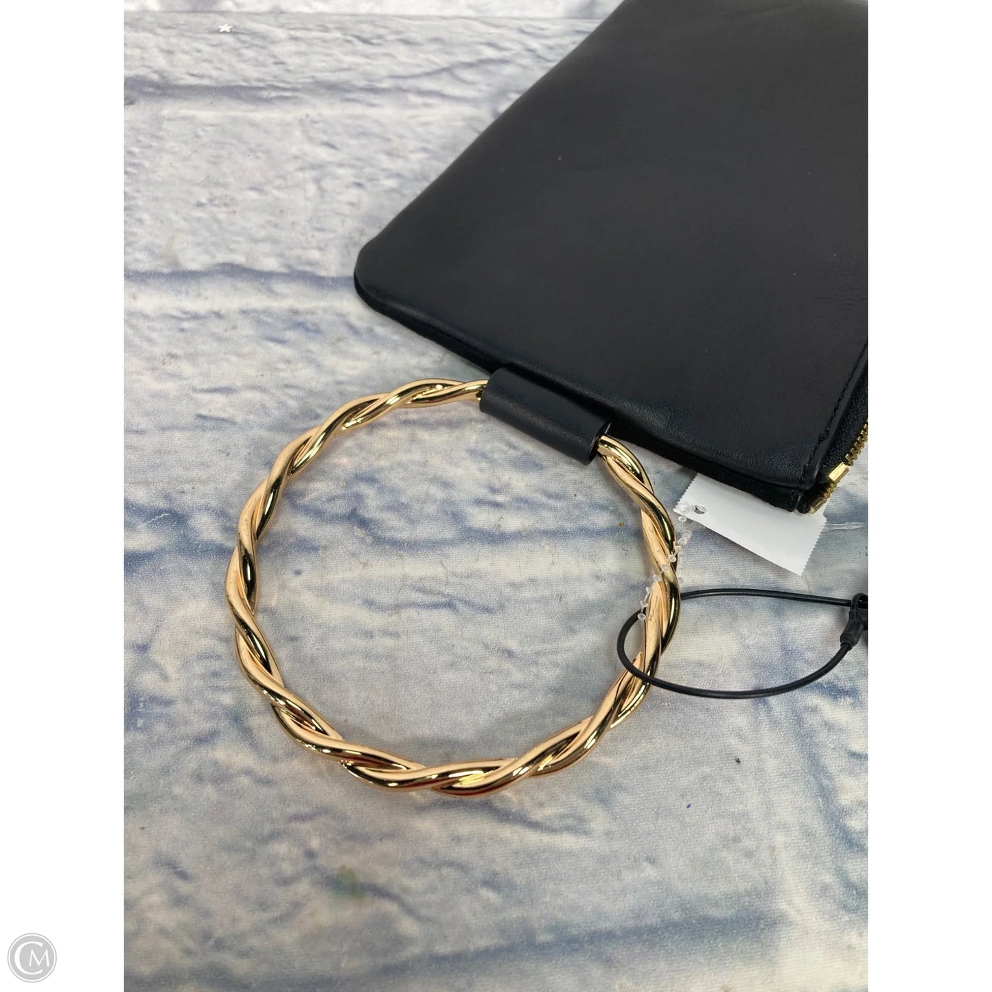 Clutch Leather By Clothes Mentor, Size: Medium