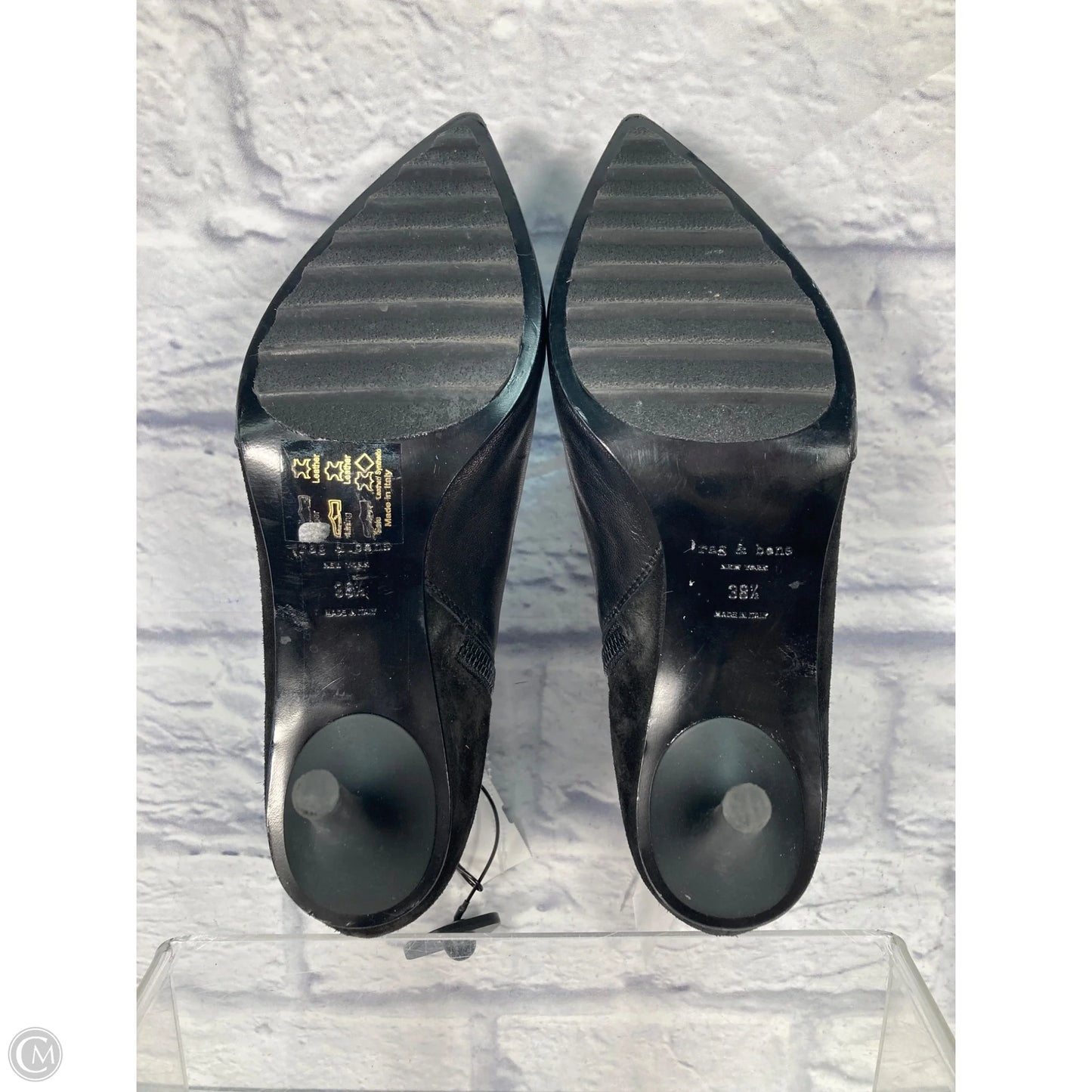 Boots Ankle Heels By Rag And Bone In Black, Size: 8