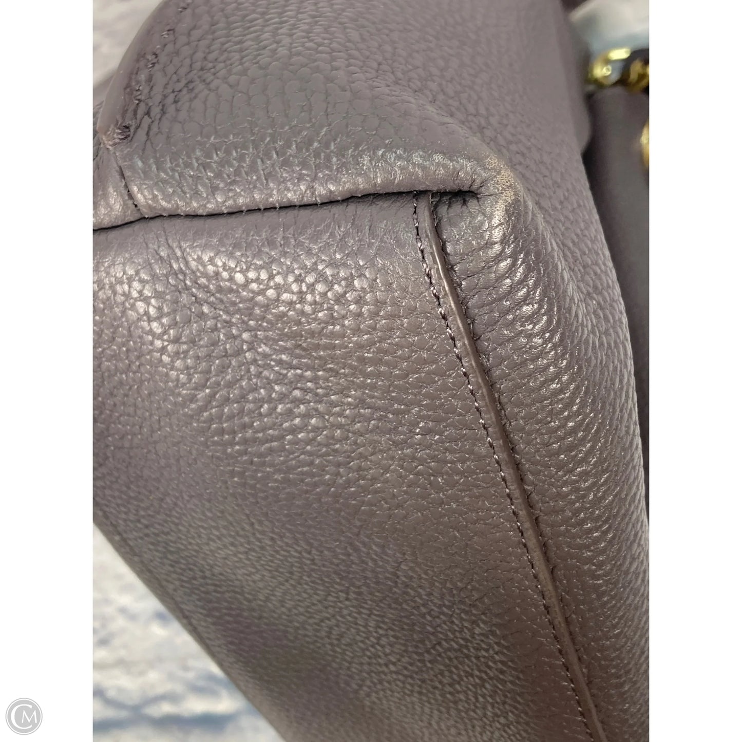 Handbag Leather By Ted Baker, Size: Medium