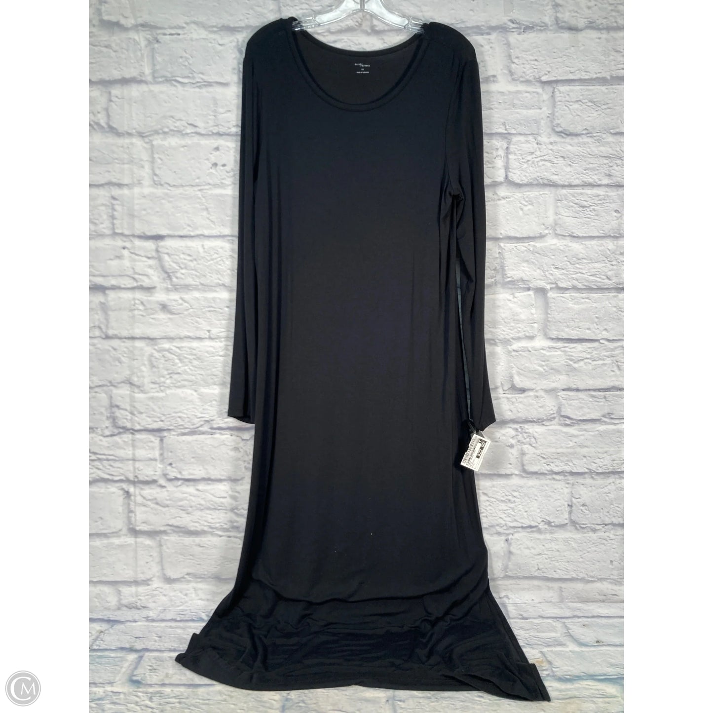 Dress Casual Midi By Daily Practice By Anthropologie In Black, Size: L