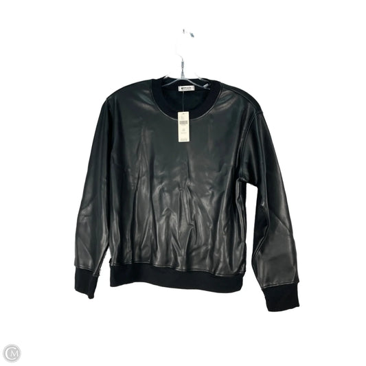 Top Long Sleeve By La Made In Black, Size: Sp