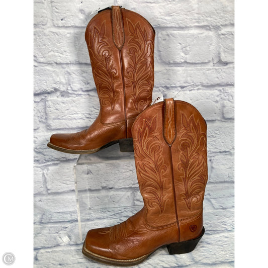 Boots Western By Ariat In Brown, Size: 7.5
