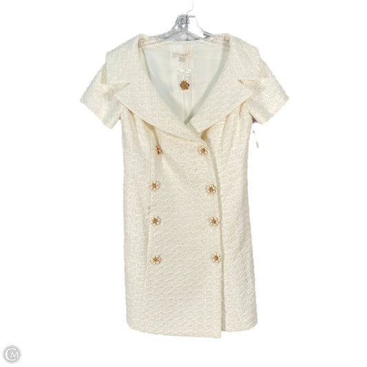 Dress Party Midi By Boston Proper In Cream, Size: S
