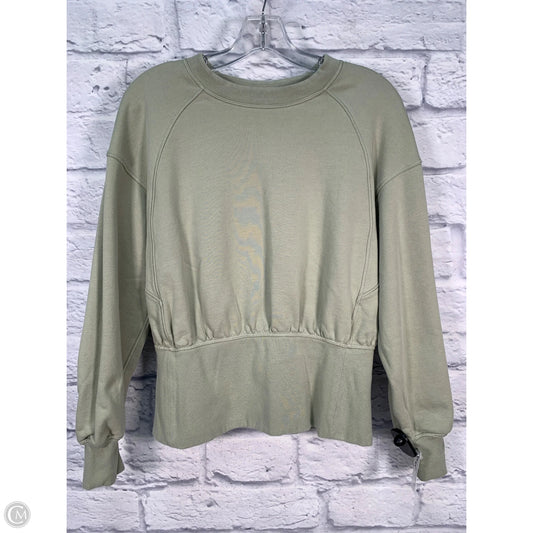 Sweatshirt Crewneck By Lululemon In Green, Size: S