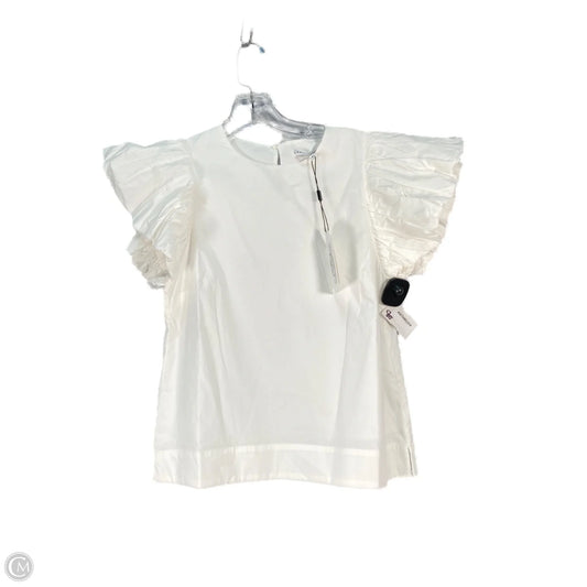 Top Short Sleeve By English Factory In White, Size: S