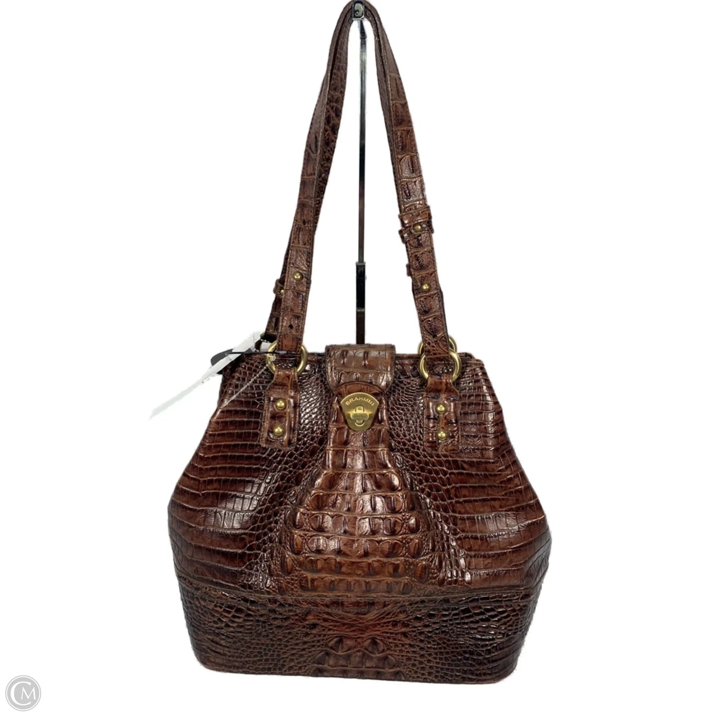 Handbag Designer By Brahmin, Size: Large