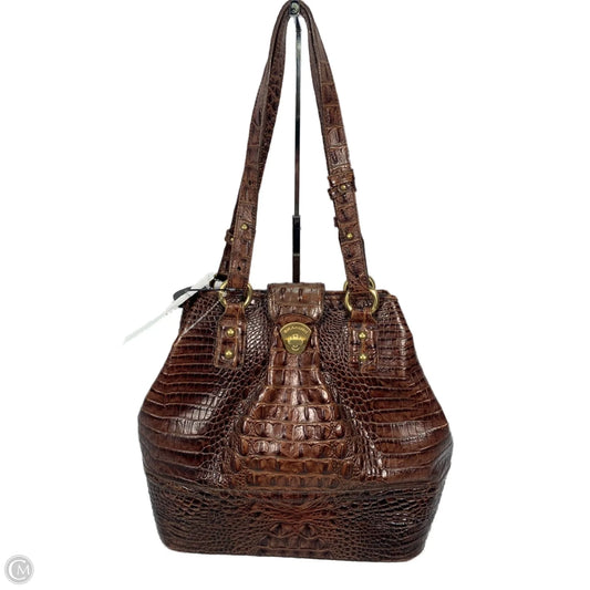 Handbag Designer By Brahmin, Size: Large