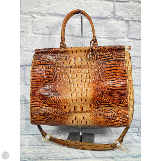 Handbag Designer By Brahmin, Size: Large