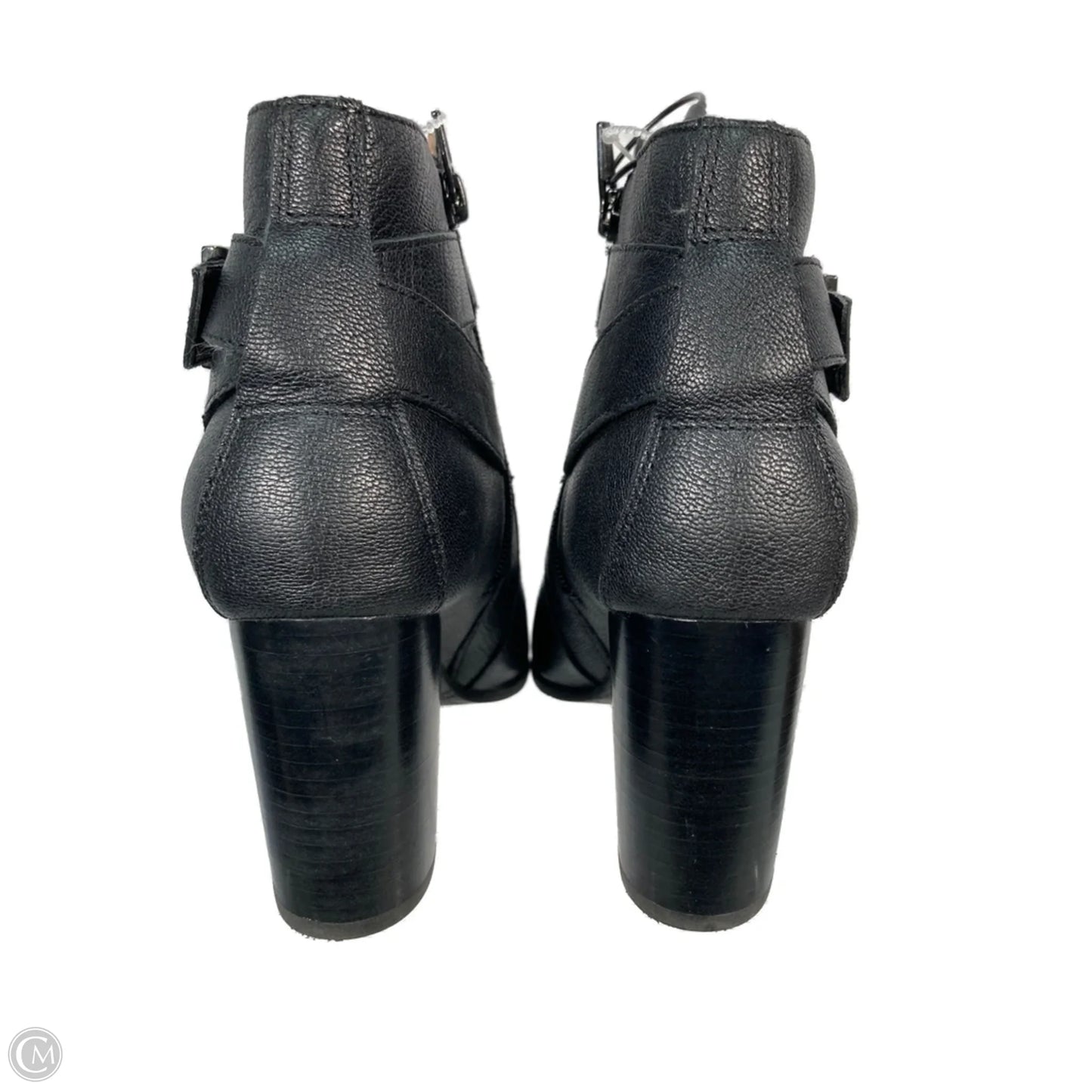 Boots Ankle Heels By Vionic In Black, Size: 7.5