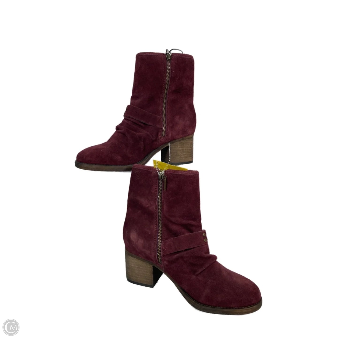 Boots Ankle Heels By Bearpaw In Purple, Size: 8