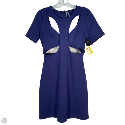 Dress Party Midi By Anthropologie In Blue, Size: S