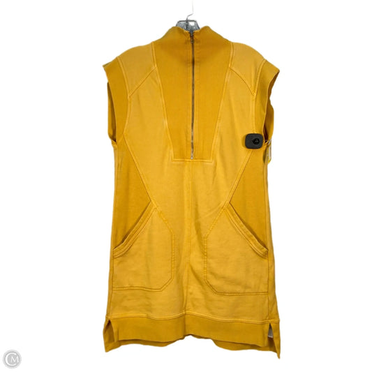 Dress Casual Midi By Daily Practice By Anthropologie In Yellow, Size: Xs