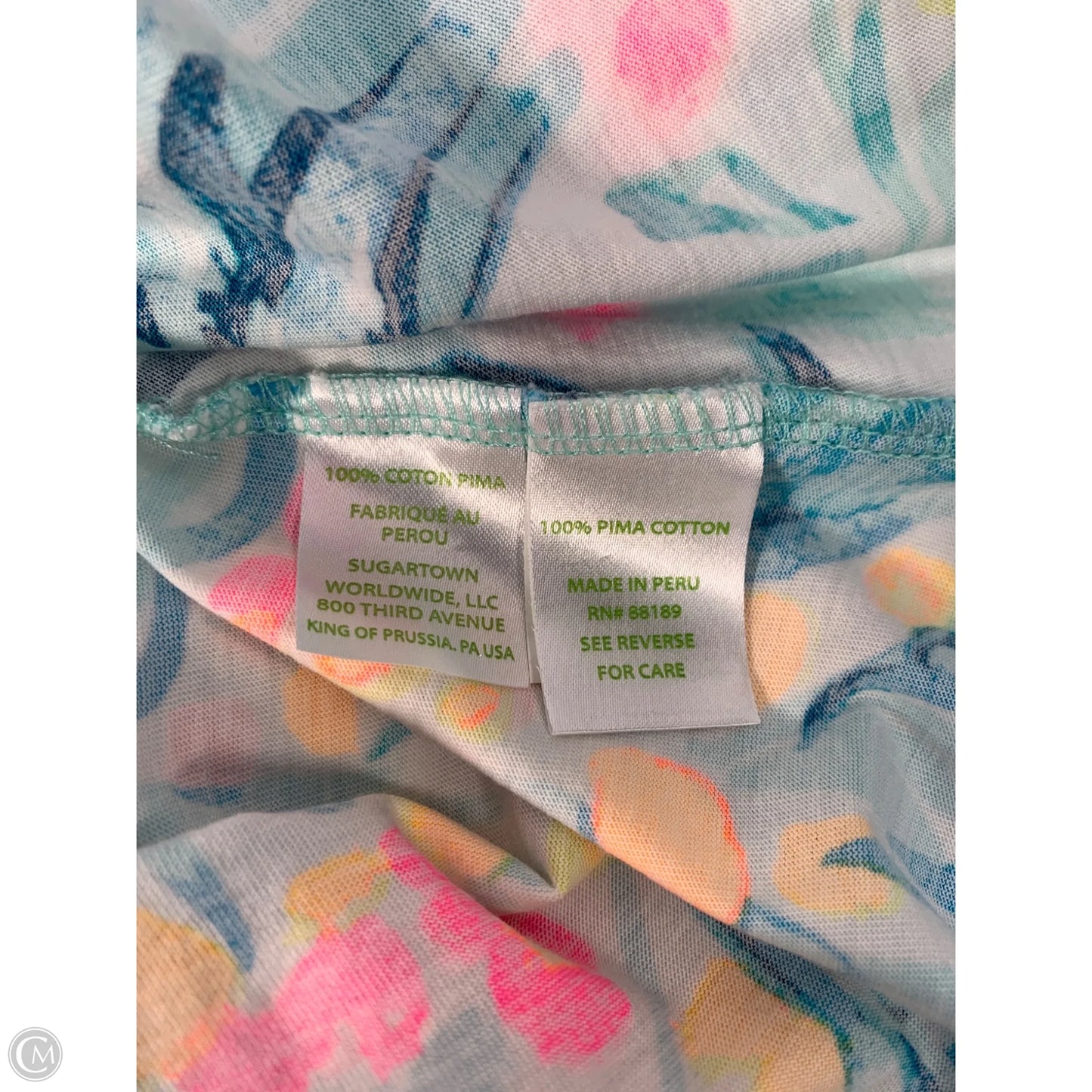 Dress Designer By Lilly Pulitzer In Blue & Pink, Size: Xs