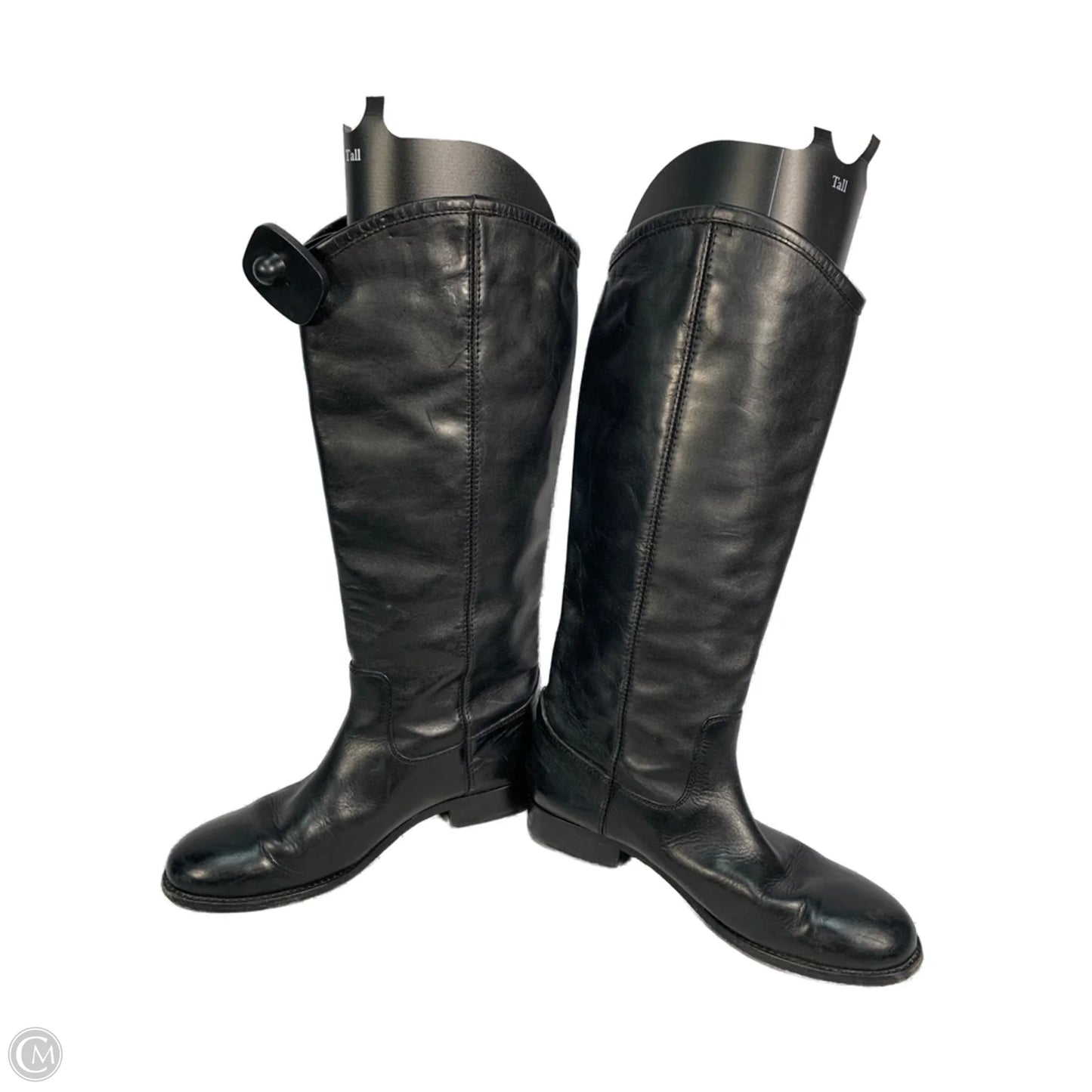 Boots Designer By Frye In Black, Size: 6.5