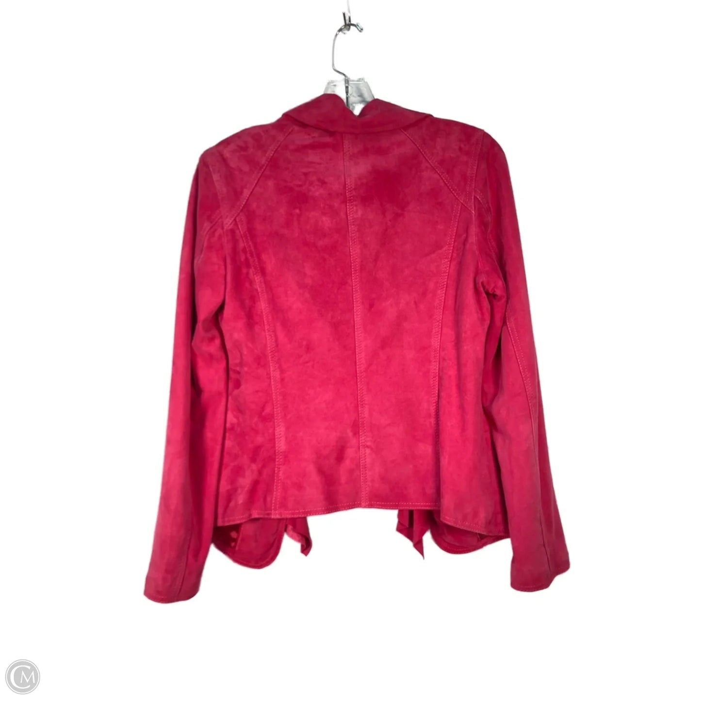 Jacket Moto Leather By White House Black Market In Pink, Size: S