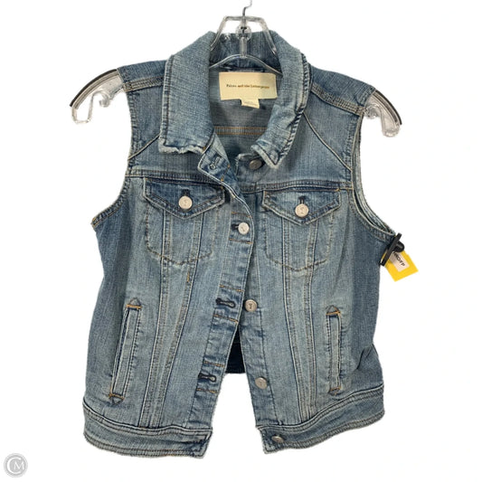 Vest Other By Pilcro In Blue, Size: S