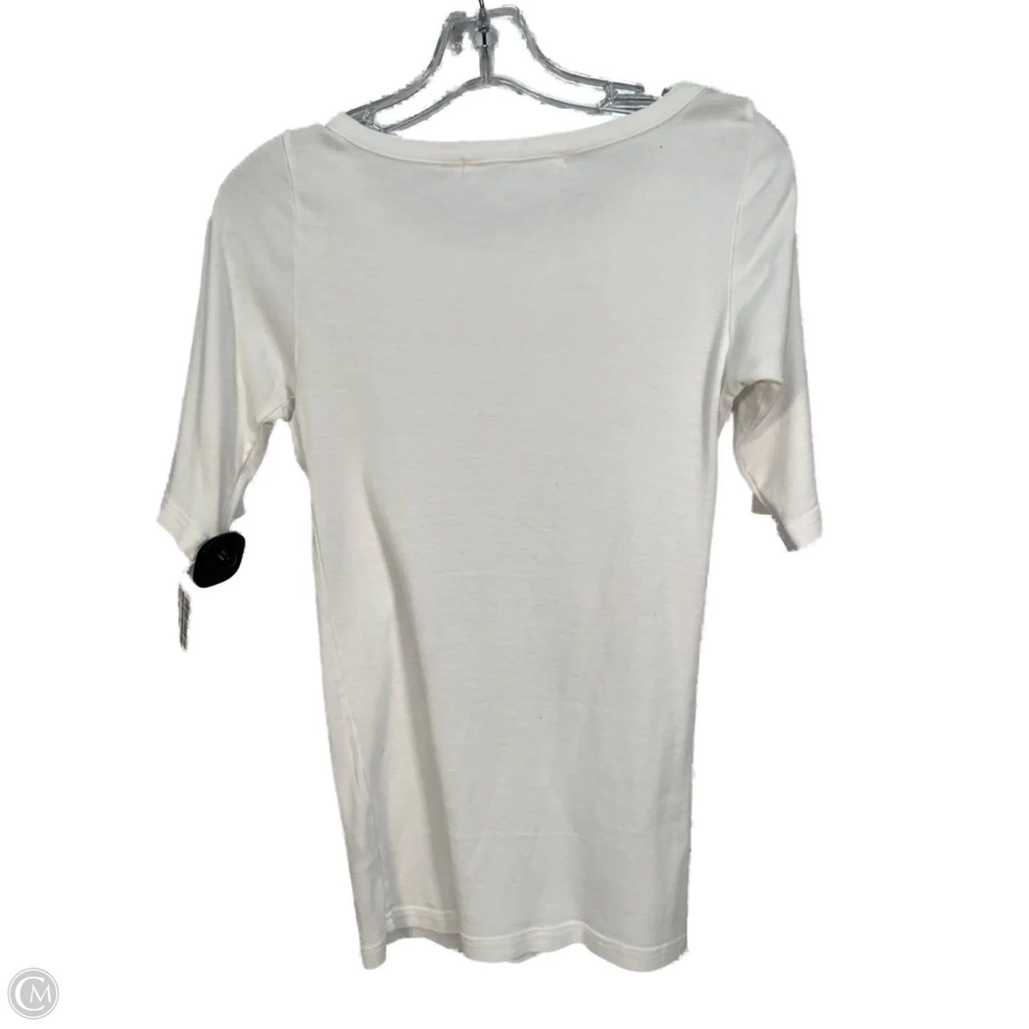 Top Short Sleeve By Michael Stars In White, Size: Osfm
