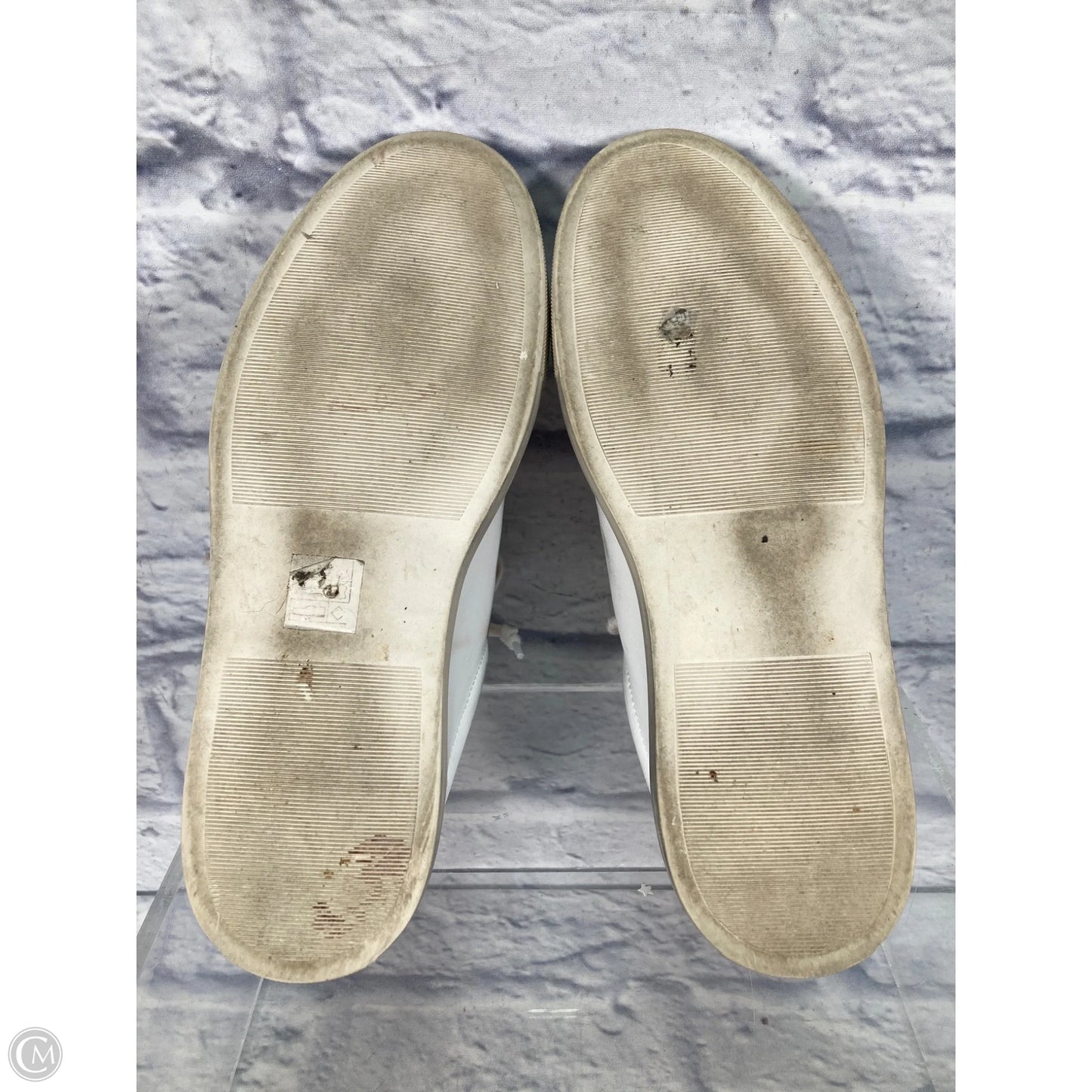 Shoes Sneakers By Clothes Mentor In Pink & White, Size: 7.5