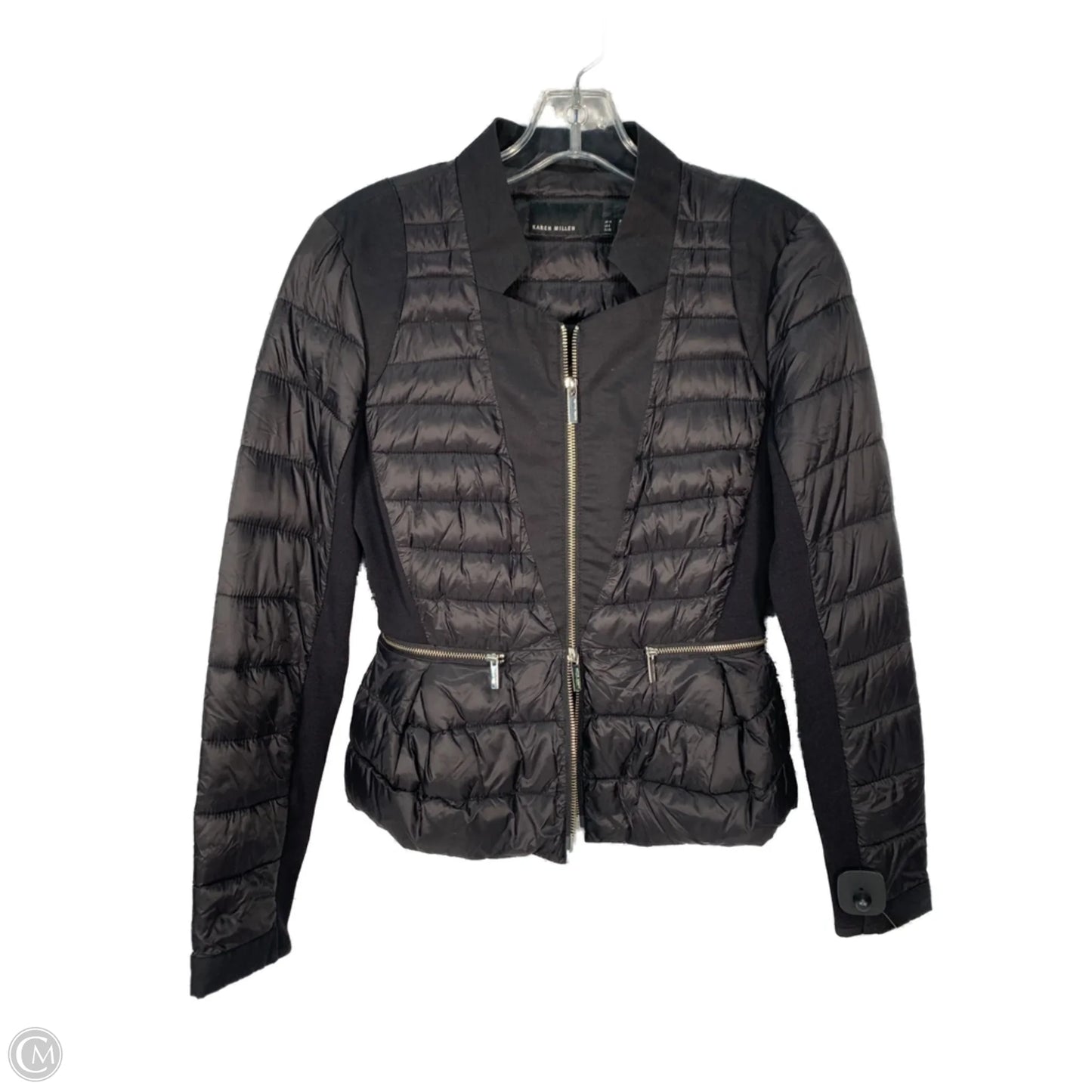 Jacket Puffer & Quilted By Karen Millen In Black, Size: S