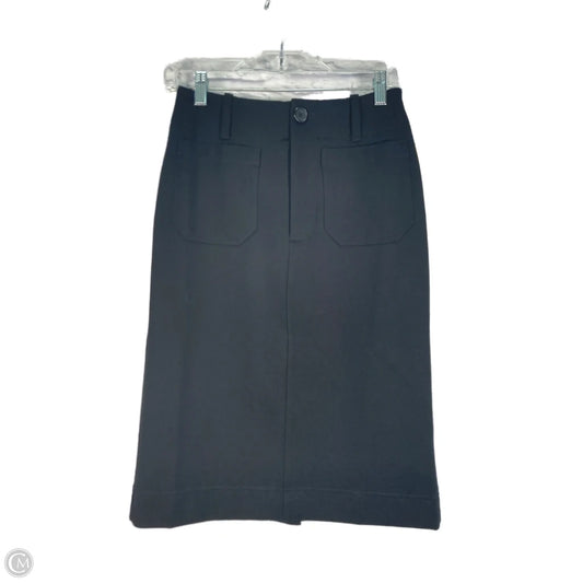 Skirt Midi By Maeve In Black, Size: 2