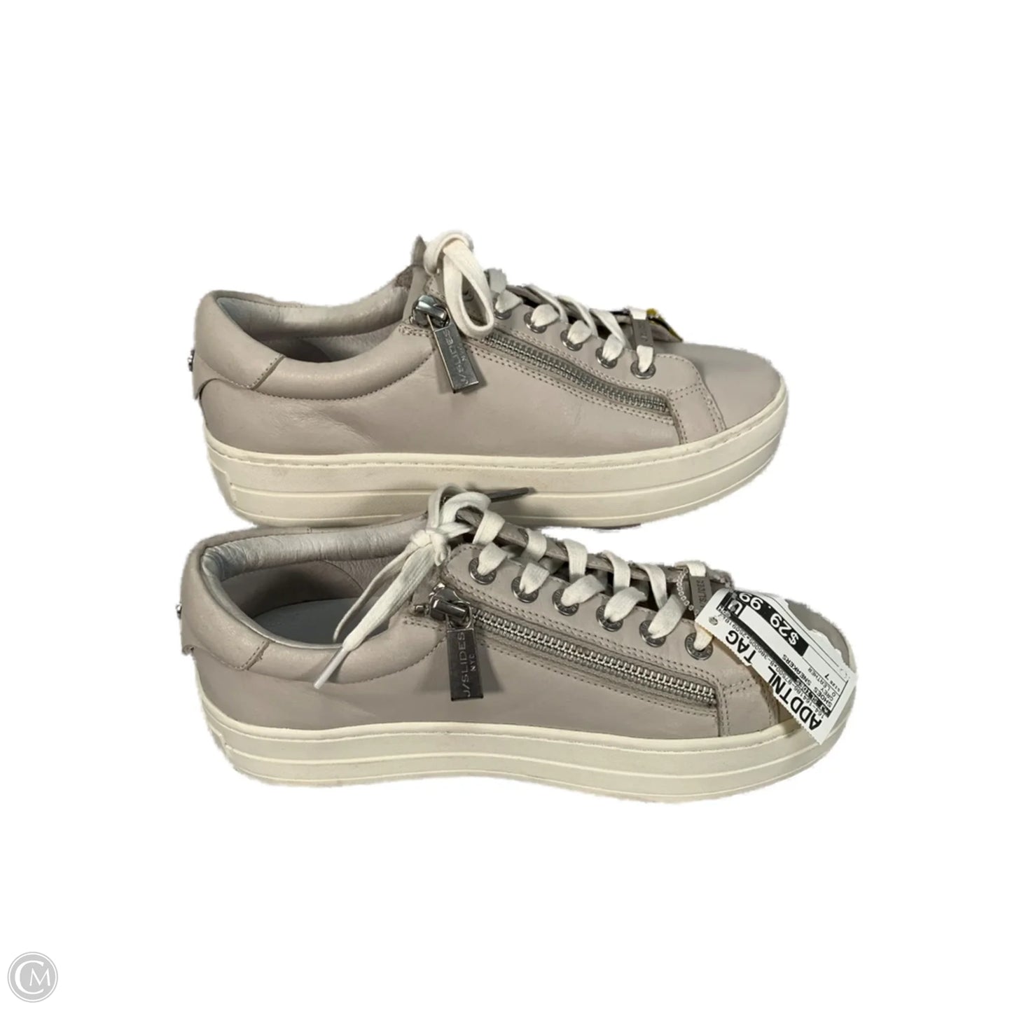 Shoes Sneakers By J Slides In Grey, Size: 7