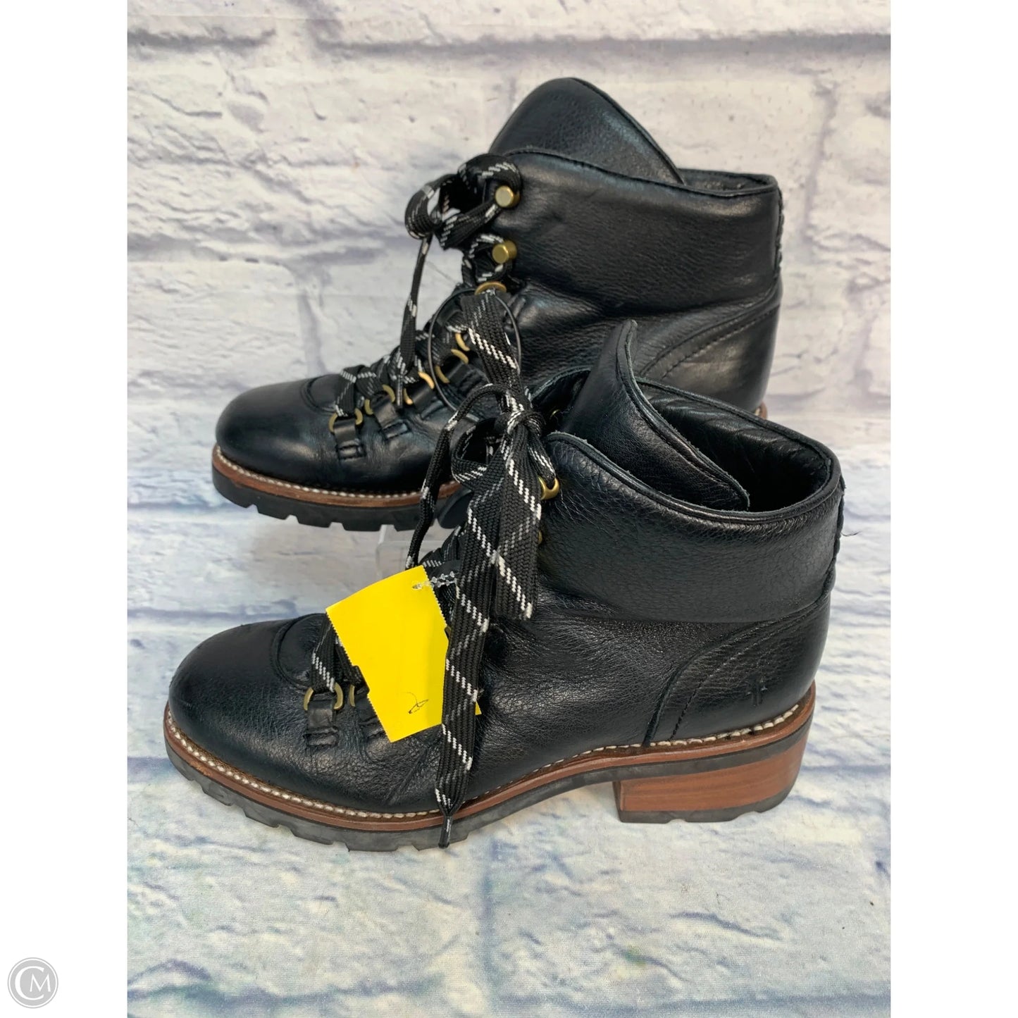 Boots Designer By Frye In Black, Size: 7.5