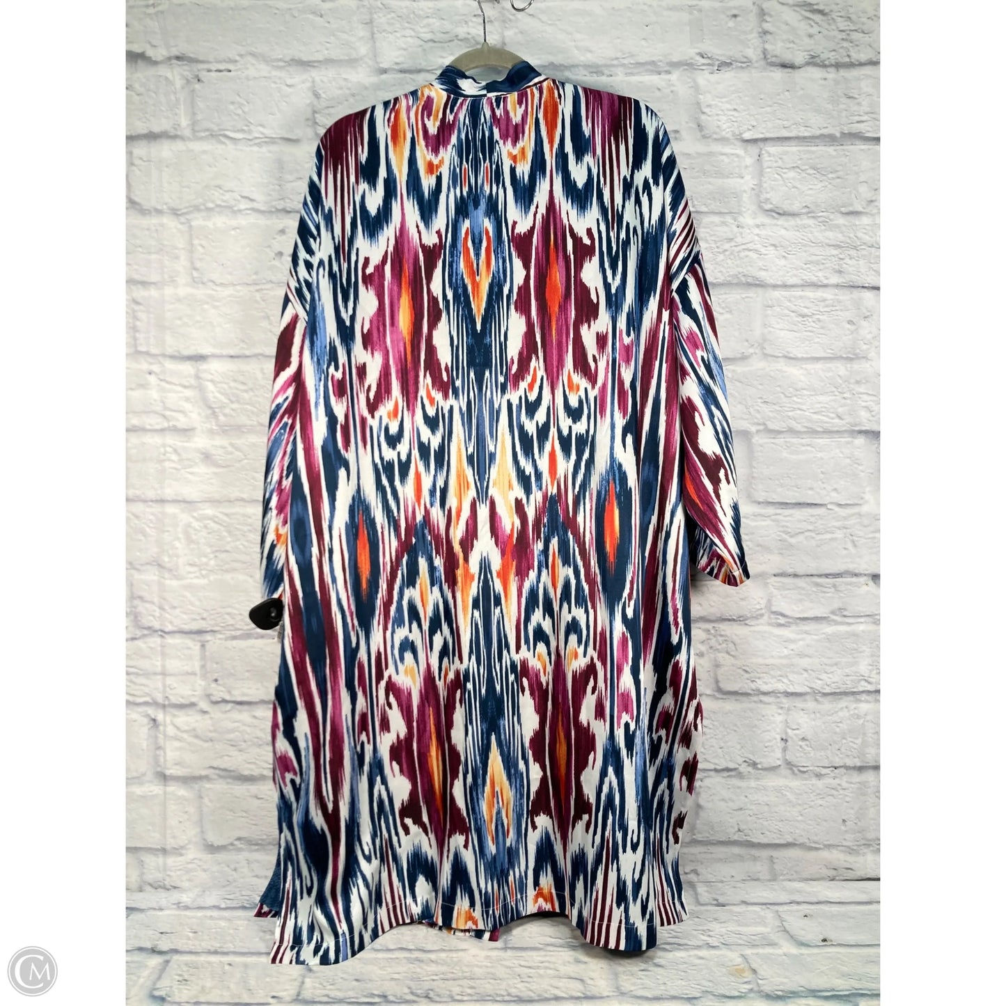 Kimono By Chicos In Blue & Purple, Size: L