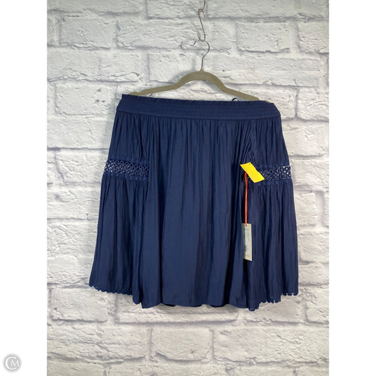 Blouse 3/4 Sleeve By Ramy Brook In Blue, Size: Xs