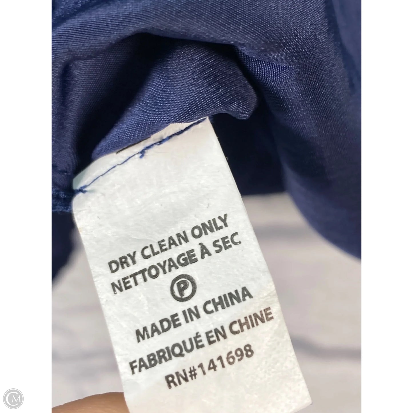 Blouse 3/4 Sleeve By Ramy Brook In Blue, Size: Xs